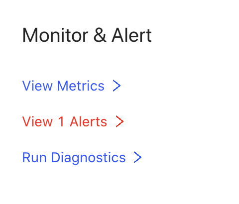 Monitor and alert