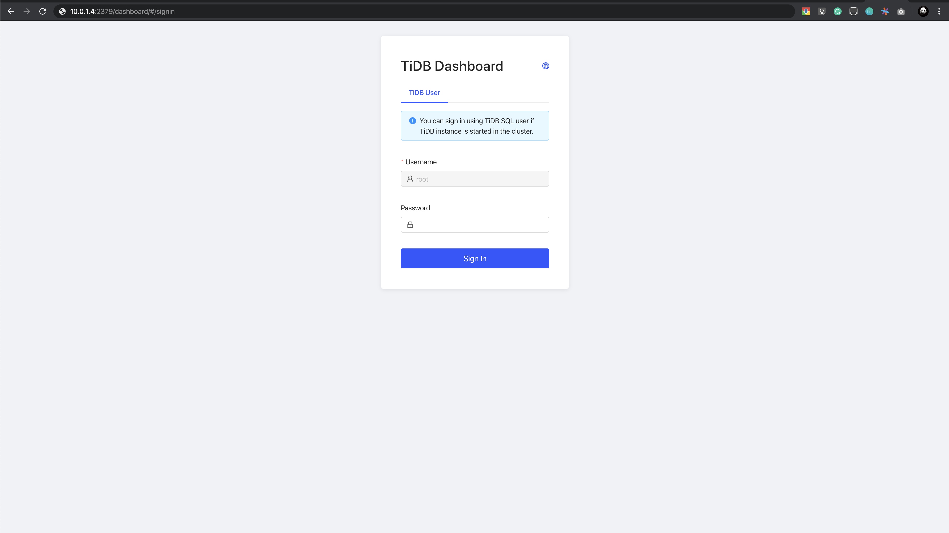 TiDB-Dashboard